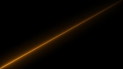 Aufkleber - Neon line background animation .Movement of neon diagonal lines or glowing light stripes 4K animation .