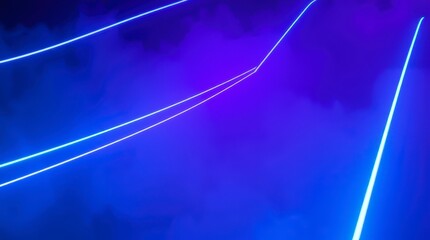 Aufkleber - Abstract Neon Lines