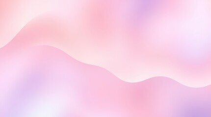 Leinwandbilder - Pastel Wave Gradient Background