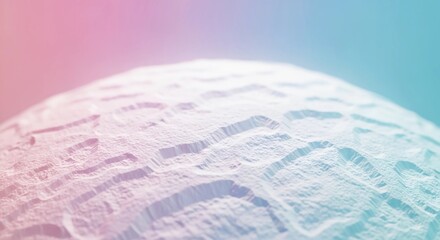 Wall Mural - Abstract wavy surface with pastel gradient color for background