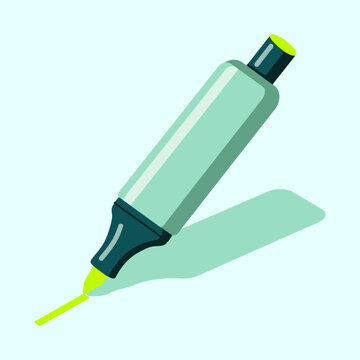Highlight  marker icon vector illustration, Highlighter marker sign symbol