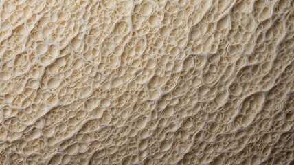 Poster - Unique Texture of a Natural Material Showcasing Intricate Patterns and Bubbles in a Close-Up View, Highlighting Its Organic and Aesthetic Qualities