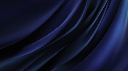Poster - Modern abstract gradient dark navy blue banner background