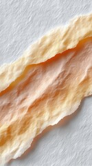 Aufkleber - Translucent Peach and Cream Wax Paper Texture