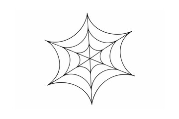 Black spiderweb design arachnid silk