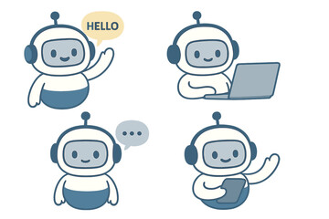 Poster - The character set of the bot is cute and it greets users during online consultations