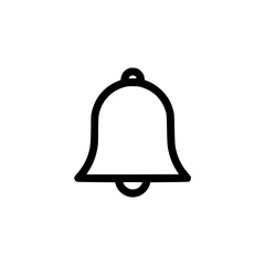 Poster - Bell outline icon illustration, concept of outline icon  