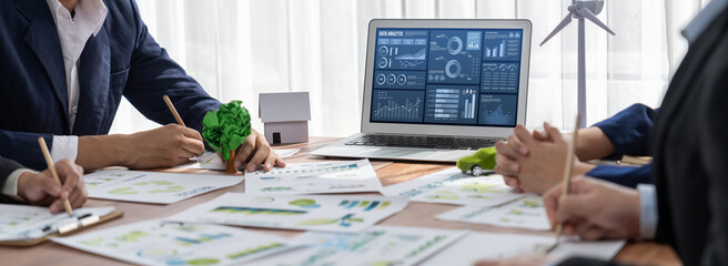 Poster - Business data dashboard provide business intelligence analytic for marketing strategy planning brisk with big data set to analyze customer demands and foreseeing business future