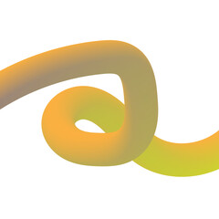 Poster - abstract colorful line