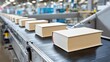 © Moopingz - Thick books move along a conveyor belt, in a book binding and printing factory.