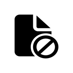 Poster - Black calendar icon displaying the month of february in white letters on a solid background design element