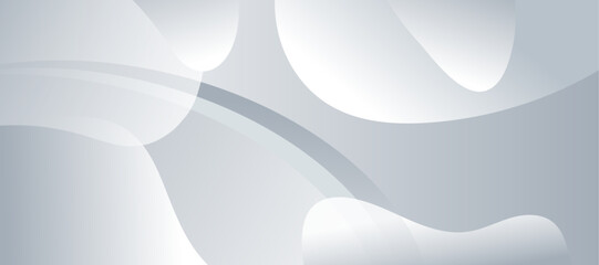 Poster - Gray gradient abstract background design. Gray gradient wallpaper.