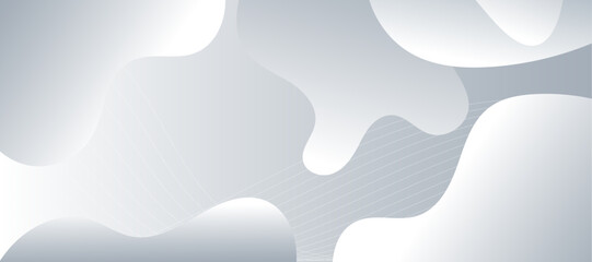 Poster - Gray gradient abstract background design. Gray gradient wallpaper.