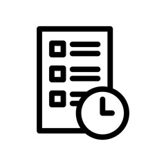 Poster - Task Schedule From Business Income and Profit Set