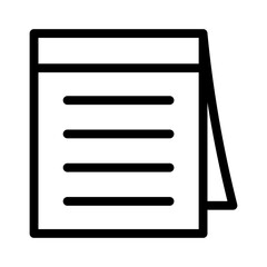 Poster - Notepad From Business Income and Profit Set
