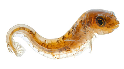 Poster - Transparent larval eel, Transparent background, PNG file