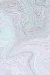 Poster - Swirling pastel dream abstract art background