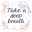 © RABBY MIA - Gentle ocean creatures encourage deep breathing whale jellyfish