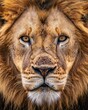 © Bunthy Studio - Close-up portrait of a majestic male lion