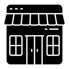 Wall Mural - Perfect design icon of web shop