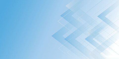 Poster - Abstract arrow striped line direction geometric design. modern technology creative Trendy background. abstract blue gradient background design business banner pattern, template, Vector illustration.	
