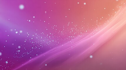Poster - A vibrant abstract background featuring swirling pink and orange hues with subtle sparkles, perfect for creative projects.