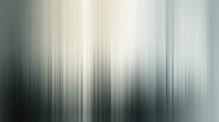 Poster - Abstract image featuring blurred lines in shades of gray and white, creating a sense of depth and movement.