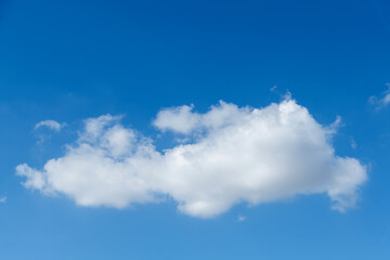 Wall Mural - blue sky with few clouds