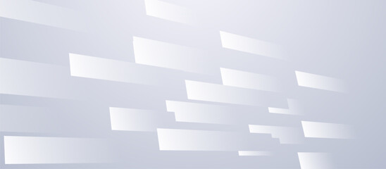 Aufkleber - Abstract white technology Hi-tech futuristic digital. High and Lines speed movement. Vector illustration