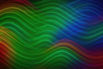 Aufkleber - Vivid light streaks and brushstroke textures captured in a long exposure photograph showcasing multiple vibrant colors