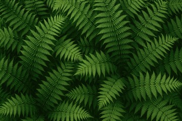 Poster - A collection of stunning fern varieties