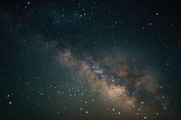Wall Mural - night sky filled with stars and a dark backdrop, blurry and unfocused scene