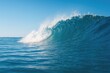 © NFTNexus - Detailed view of ocean waves from a ground-level perspective