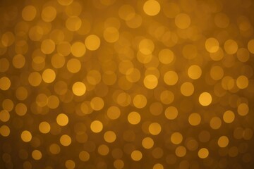 Poster - Decorative background featuring golden bokeh lights for festive season greetings and New Year celebrations