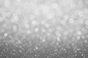 Poster - Soft gray bokeh effect for abstract background