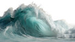 © วิทวัส วงษ์หาจักร์ - Powerful ocean wave crashing into the shore.