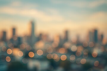Poster - Urban Blur and Bokeh Effects
