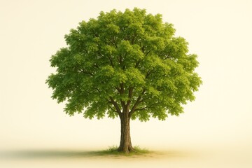 Wall Mural - Green Tree Collections in Isolation