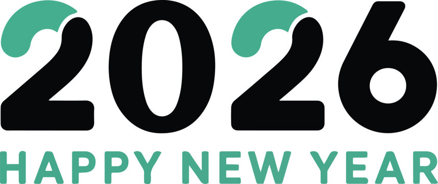 2026 lettering new year text logo, calligraphy, 2026 lettering . Number, lettering logo, number, new, gold, 2026, alphabet, new year, concept.