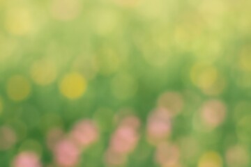 Aufkleber - Abstract nature with a blurred background