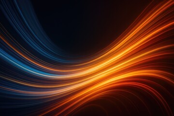 Leinwandbilder - Abstract backgrounds featuring luminous stream patterns