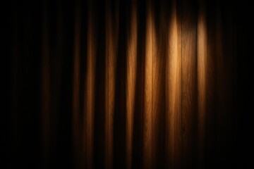 Poster - Lighting effects of a curtain illuminated by flashing strobe light