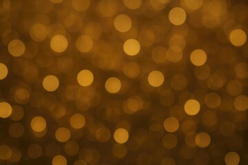 Aufkleber - Abstract blurred bokeh lights for festive holiday decor