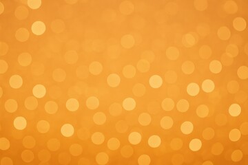 Aufkleber - Abstract bokeh lights against a warm orange backdrop