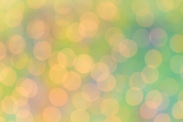 Aufkleber - Abstract vibrant bokeh lights with a blurred background