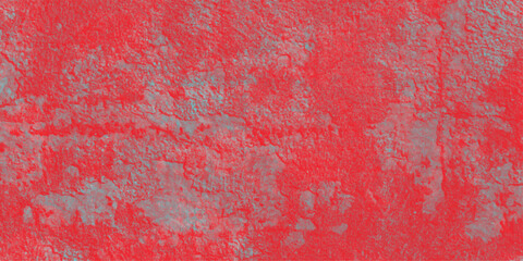 Aufkleber - Textured abstract background in vivid red and teal hues showing a grungy organic surface for graphic design