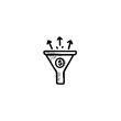 © Thushan - Minimalist Sales Funnel Icon Vector