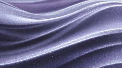 Poster - Abstract Sparkling Waves Texture with Metallic Effect Surface Background