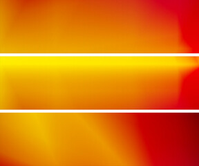 Aufkleber - Abstract Gradient Composition, Orange Yellow Red Tones, Design Or Template 