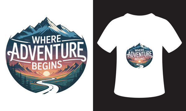 Motivational National Mountain Climbing Day T-Shirt Design